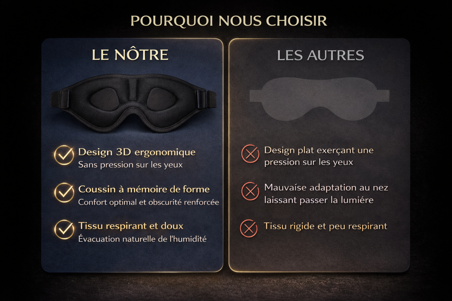 3D Light Disconnect Mask - Zenora Ritual