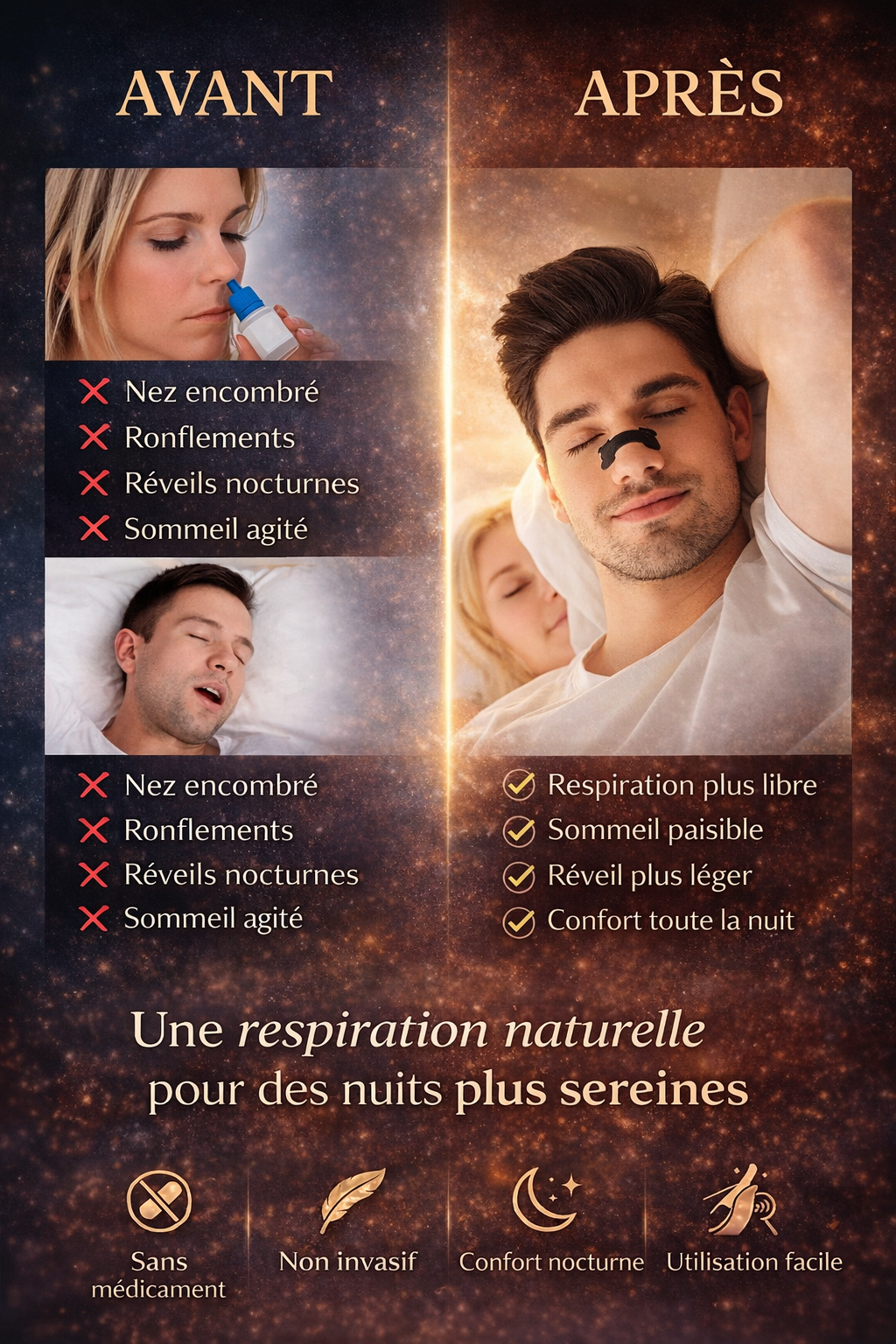 Nighttime Breathing - Zenora™ Selection